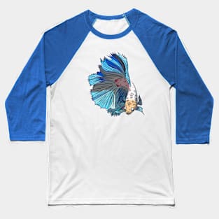 blue sea ornamental fish Baseball T-Shirt